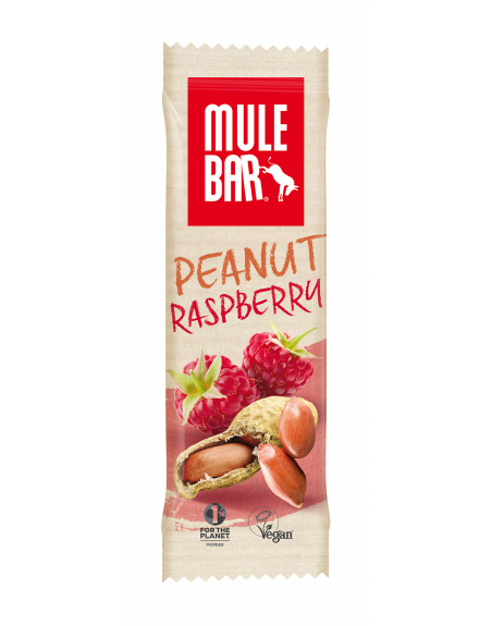 MuleBar Peanut Raspberry 40g