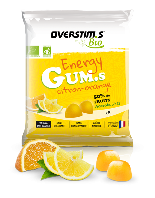 ENERGY GUMS ORGANIC Zitrone-Orange