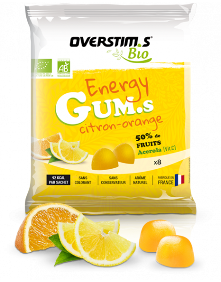 ENERGY GUMS ORGANIC Zitrone-Orange