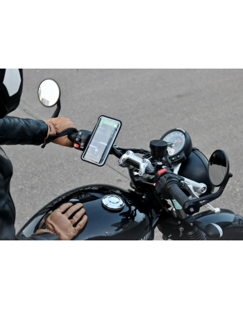 Support téléphone pour guidon de moto