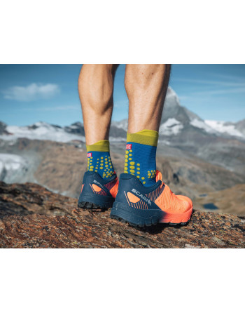 Pro Racing Socks v3.0 Trail Blue Lime