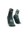 Pro racing socks v3.0 Run high SILVER PINE/WHITE