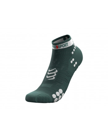 Pro racing socks v3.0 Run low SILVER PINE/WHITE