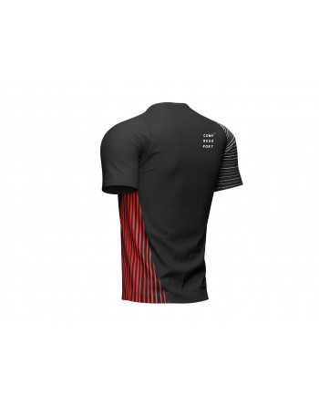 Performance SS Tshirt M BLACK/RED