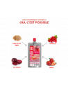 MuleBar Organic Fruit pulp Strawberry Redcurrant Beetroot 65g