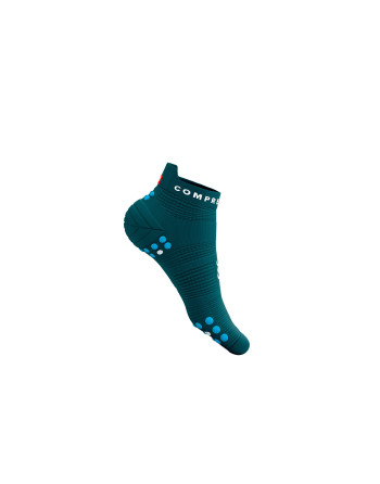 Pro Racing Socks v4.0 Run Low - SHADED SPRUCE/HAWAIIAN OCEAN 