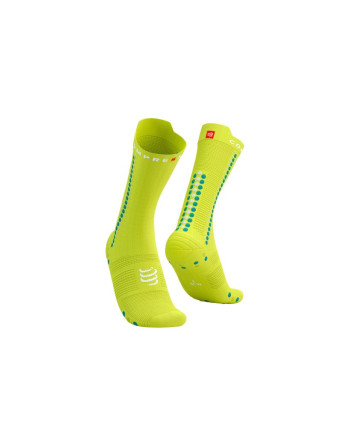 Pro Racing Socks v4.0 Bike - PRIMROSE/COLUMBIA