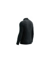 Seamless Zip Sweatshirt - BLACK MELANGE 