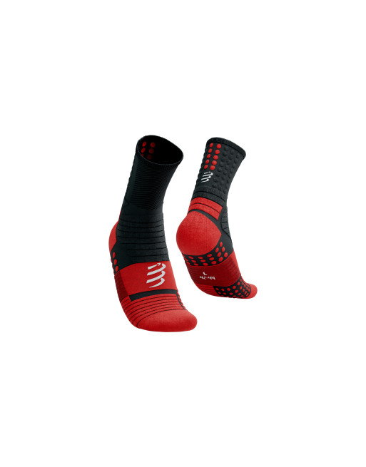 Pro Marathon Socks - BLACK/HIGH RISK RED