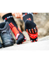 Hiking Socks - BLACK/RED/WHITE 
