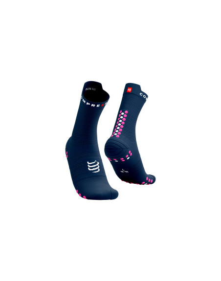 Pro Racing Socks v4.0 Run High - MOOD INDIGO/MAGENTA