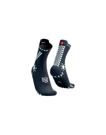 Pro Racing Socks v4.0 Trail - MAGNET/WHITE