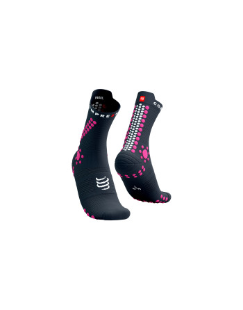 Pro Racing Socks v4.0 Trail - MAGNET/MAGENTA