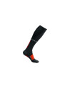 Full Socks Winter Run - BLACK/HIGH RISK RED 