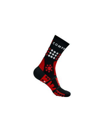 Trekking Socks - BLACK/RED/WHITE 