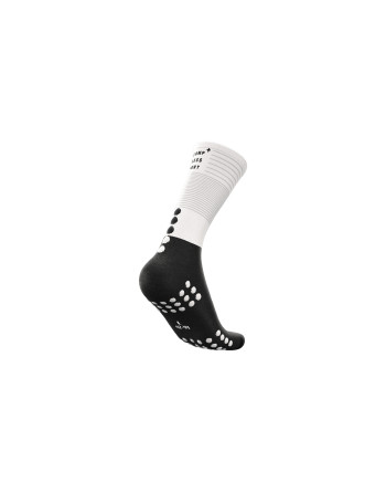 Mid Compression Socks - WHITE/BLACK 