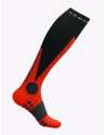 Ski Mountaineering Full Socks - BLACK/RED