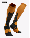 Ski Mountaineering Full Socks - AUTUMN GLORY/BLACK