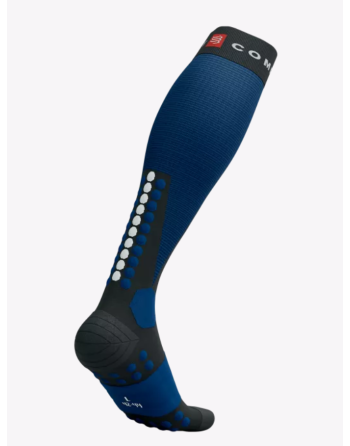 Ski Touring Full Socks - BLACK/ESTATE BLUE
