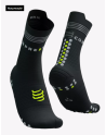 Pro Racing Socks v4.0 Run High Flash - BLACK/FLUO YELLOW