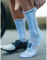 Pro Racing Socks v4.0 Bike - WHITE/BLACK 