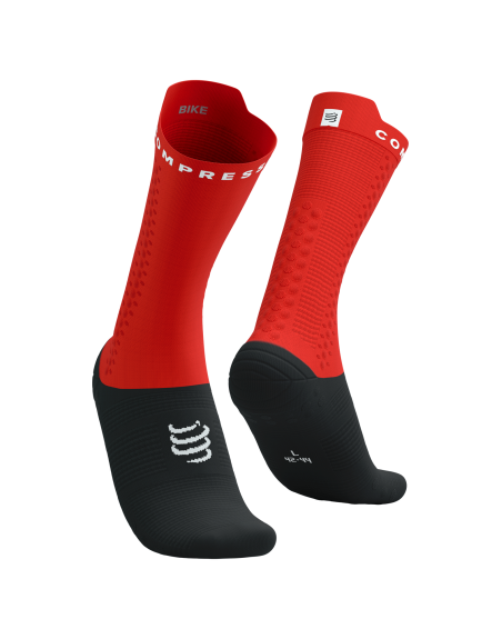 Pro Racing Socks v4.0 Bike - RED/BLACK 