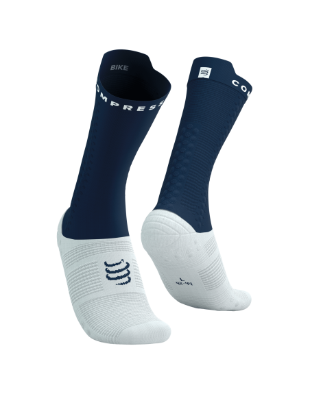 Pro Racing Socks v4.0 Bike - BLUES/WHITE 