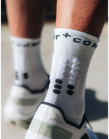 Pro Marathon Socks V2.0 - WHITE/BLACK 