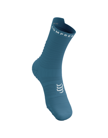 Pro Racing Socks v4.0 Run High - NIAGARA BLUE/WHITE 