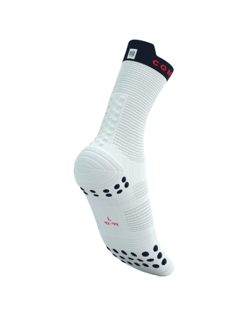 Pro Racing Socks v4.0 Run High - WHITE/BLUES 