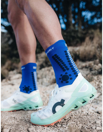 Pro Racing Socks v4.0 Trail - DAZZ BLUE/BLUES 