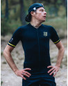 Trail Postural SS Top M - BLACK/SAFE YELLOW 