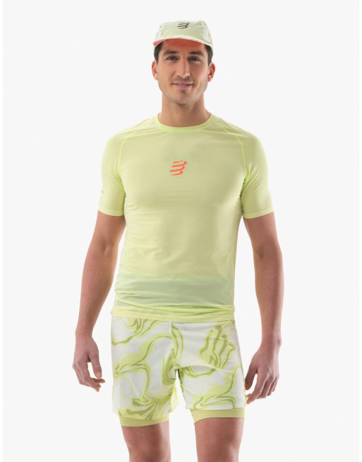 TRAIL RACING SS TSHIRT M - SHADOW LIME