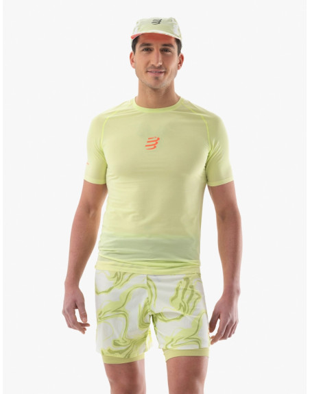 TRAIL RACING SS TSHIRT M - SHADOW LIME