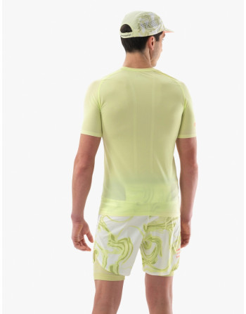 TRAIL RACING SS TSHIRT M - SHADOW LIME