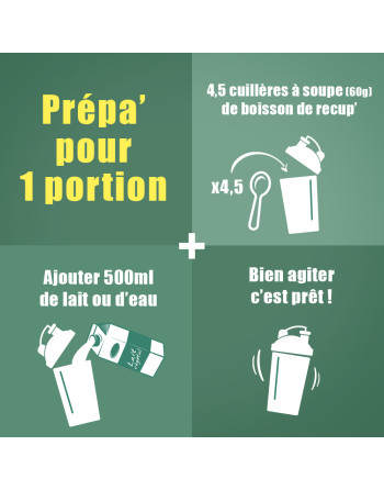 Boisson de récupération élite 1,2kg