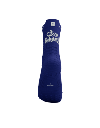 PRO RACING SOCKS v4.0 TRAIL - BLUE - STAY BEHIND